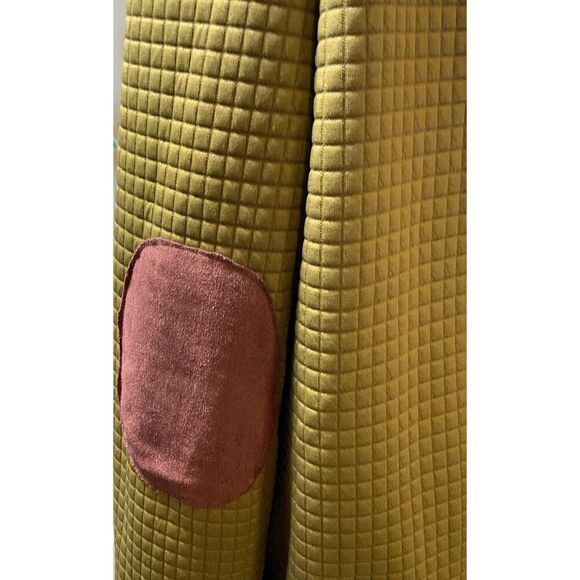 Thermowave Green Quarter Zip Wafer Texture Long Sleeve Pullover Sweatshirt Sz Lg - Picture 10 of 12